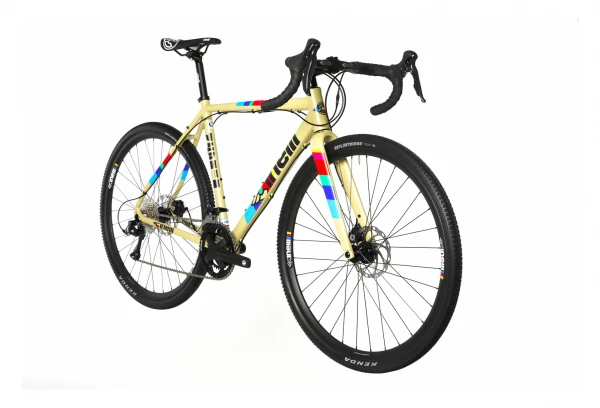 Gravel Bike Cinelli Zydeco Lala Shimano Sora 9V 700 Mm Beige Beige / Multi-couleur 3 Gravel Bike Cinelli Zydeco Lala Shimano Sora 9V 700 Mm Beige Beige / Multi-couleur – Image 2