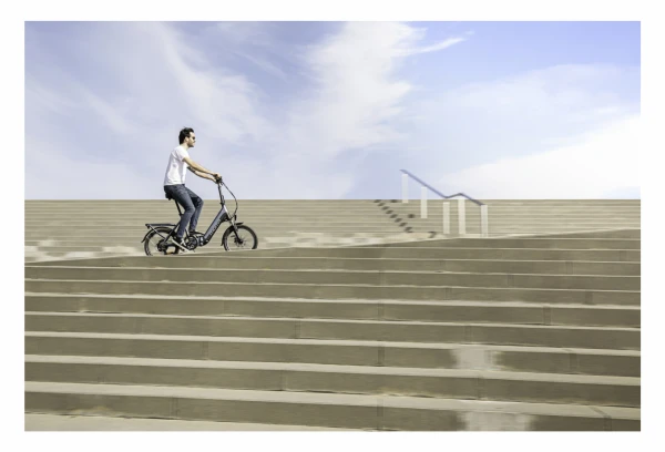 Moma Bikes Vélo Electrique De Ville Pliant, E20Pro, Aluminium, SHIMANO 7V, Bat. Ion Lithium 48V 13Ah 11 Moma Bikes Vélo Electrique De Ville Pliant, E20Pro, Aluminium, SHIMANO 7V, Bat. Ion Lithium 48V 13Ah – Image 10