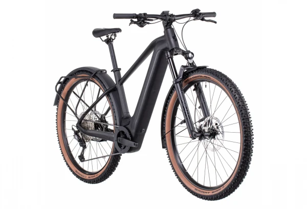 VTT Électrique Semi-Rigide Cube Reaction Hybrid SL 750 Allroad 29 Shimano Deore/XT 12V 750 Wh 29'' Noir Metal 2022 4 VTT Électrique Semi-Rigide Cube Reaction Hybrid SL 750 Allroad 29 Shimano Deore/XT 12V 750 Wh 29'' Noir Metal 2022 – Image 2