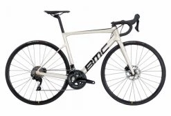 Vélo De Route BMC Teammachine SLR Five Shimano 105 Di2 12V 700 Mm Argent Arctic 2023