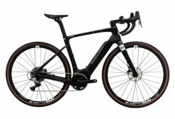 Stajvelo Gravel Bike Électrique Stajvélo MontAgel Sram Rival 11V 500 Wh 700 Mm Noir 2022