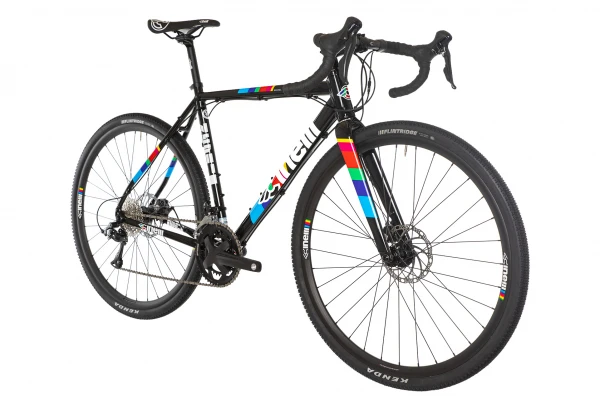 Gravel Bike Cinelli Zydeco Lala Shimano Sora 9V 700 Mm Noir Noir / Multi-couleur 4 Gravel Bike Cinelli Zydeco Lala Shimano Sora 9V 700 Mm Noir Noir / Multi-couleur – Image 2