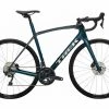 Vélo De Route Trek Domane SL 6 Shimano Ultegra 11V 700 Mm Aquatic Dark / Noir 2022 Bleu