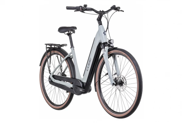 Vélo De Ville Électrique Cube Supreme Hybrid One 500 Easy Entry Shimano Nexus 7V 500 Wh 700 Mm Gris Lunar 2022 4 Vélo De Ville Électrique Cube Supreme Hybrid One 500 Easy Entry Shimano Nexus 7V 500 Wh 700 Mm Gris Lunar 2022 – Image 2