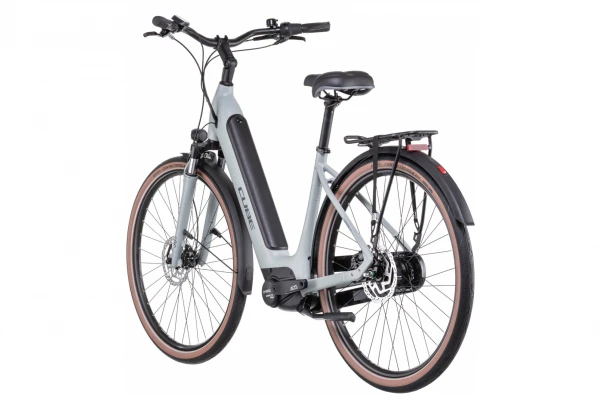 Vélo De Ville Électrique Cube Supreme Hybrid One 500 Easy Entry Shimano Nexus 7V 500 Wh 700 Mm Gris Lunar 2022 7 Vélo De Ville Électrique Cube Supreme Hybrid One 500 Easy Entry Shimano Nexus 7V 500 Wh 700 Mm Gris Lunar 2022 – Image 5