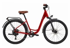 Vélo De Ville Cannondale Adventure EQ MicroSHIFT 8V 27.5'' Rouge Candy