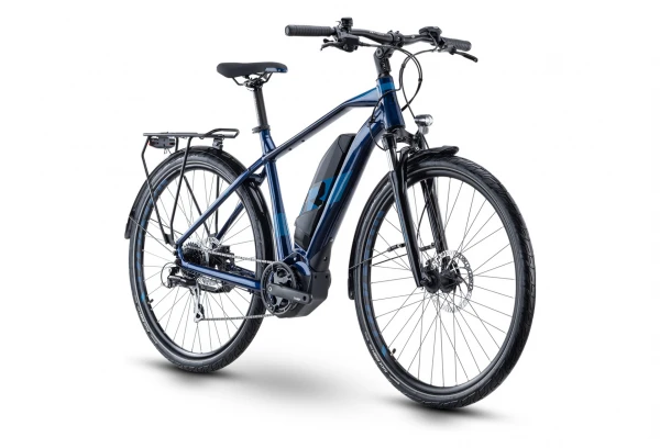 VTC Électrique R Raymon TourRay E 2.0 Shimano Acera 8V 500 Wh 700 Mm Bleu 2022 4 VTC Électrique R Raymon TourRay E 2.0 Shimano Acera 8V 500 Wh 700 Mm Bleu 2022 – Image 2