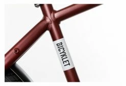 Vélo De Ville Électrique Bicyklet Raymond Shimano Acera 9V 504 Wh 27.5'' Rouge Bordeaux -Vélo Soldes unnamed file 178