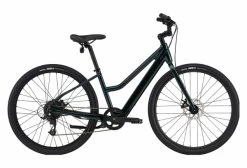 Cannondale VTC Électrique Canondale Treadwell Neo 2 Remixte MicroSHIFT 7V 250 Wh 650b Vert 2022