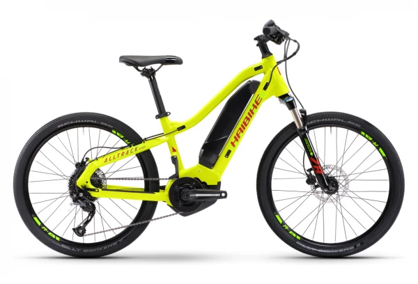 VTT Électrique Enfant Haibike AllTrack Kids Shimano Altus 9V 400 Wh 24'' Jaune Lime 2022 9 - 12 Ans 3 VTT Électrique Enfant Haibike AllTrack Kids Shimano Altus 9V 400 Wh 24'' Jaune Lime 2022 9 - 12 Ans