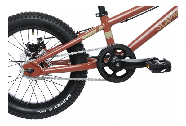 VTT Enfant Scamp Medfox Single Speed 16'' Salmon/Beige 2022 Beige / Rose 9 VTT Enfant Scamp Medfox Single Speed 16'' Salmon/Beige 2022 Beige / Rose – Image 7