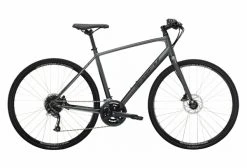Vélo Fitness Trek FX 2 Disc Shimano Acera/Altus 9V 700 Mm Gris Lithium 2022