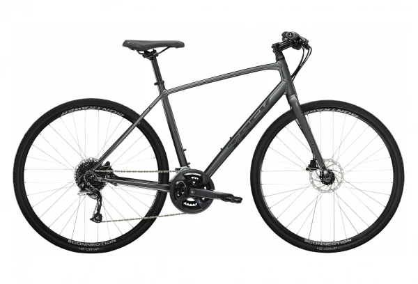 Vélo Fitness Trek FX 2 Disc Shimano Acera/Altus 9V 700 Mm Gris Lithium 2022 3 Vélo Fitness Trek FX 2 Disc Shimano Acera/Altus 9V 700 Mm Gris Lithium 2022