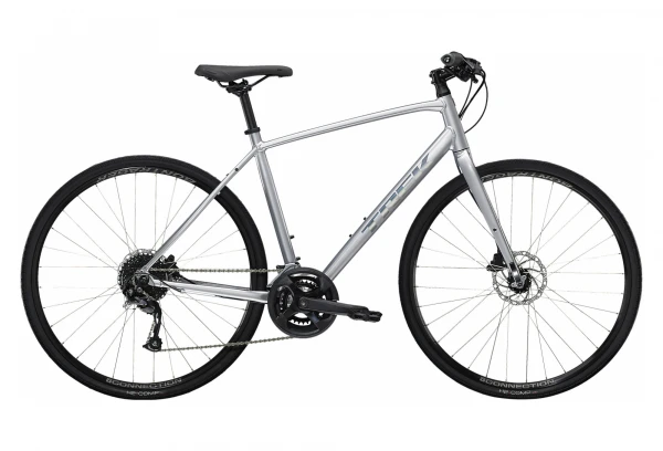Vélo Fitness Trek FX 2 Disc Shimano Acera/Altus 9V 700 Mm Gris Lithium 2022 12 Vélo Fitness Trek FX 2 Disc Shimano Acera/Altus 9V 700 Mm Gris Lithium 2022 – Image 10