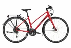 Vélo De Ville Trek FX 2 Disc Equpped Stagger Shimano Acera/Altus 9V 700 Mm Rouge 2022