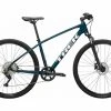 VTC Trek Dual Sport 3 Shimano Deore 10V 700 Mm Bleu Aquatic 2022
