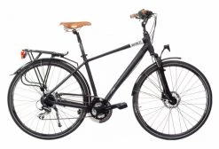 Vélo De Ville Bicyklet Leon Shimano Acera/Altus 8V 700 Mm Noir Mat