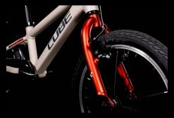 VTT Enfant Cube Cubie 160 RT Single Speed 16'' Gris Rouge 2022 3 - 5 Ans -Vélo Soldes unnamed file 2655