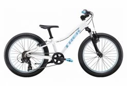 VTT Enfant 2020 Trek Precaliber 20'' Shimano Tourney 7V Blanc/Bleu