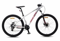 VTT Semi-Rigide Monty Kids KX10 Shimano Altus 8V 27.5'' Blanc / Argent