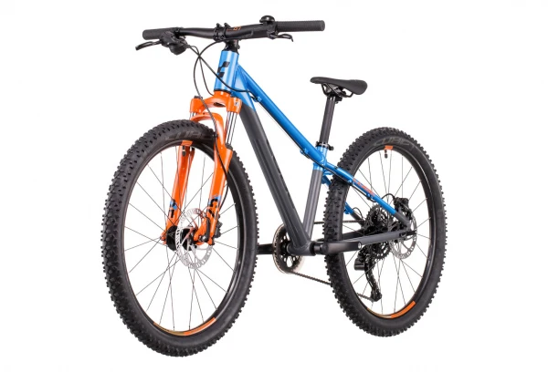 VTT Semi-Rigide Enfant Cube Acid 240 Disc Microshift Advent 9V 24'' Bleu Gris Actionteam 2022 8 - 12 Ans 5 VTT Semi-Rigide Enfant Cube Acid 240 Disc Microshift Advent 9V 24'' Bleu Gris Actionteam 2022 8 - 12 Ans – Image 3