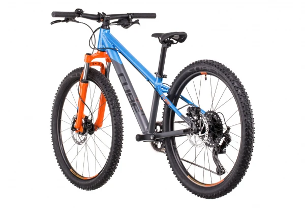 VTT Semi-Rigide Enfant Cube Acid 240 Disc Microshift Advent 9V 24'' Bleu Gris Actionteam 2022 8 - 12 Ans 7 VTT Semi-Rigide Enfant Cube Acid 240 Disc Microshift Advent 9V 24'' Bleu Gris Actionteam 2022 8 - 12 Ans – Image 5