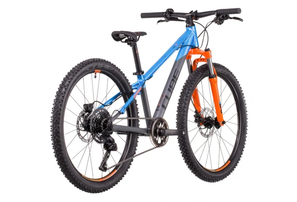 VTT Semi-Rigide Enfant Cube Acid 240 Disc Microshift Advent 9V 24'' Bleu Gris Actionteam 2022 8 - 12 Ans 8 VTT Semi-Rigide Enfant Cube Acid 240 Disc Microshift Advent 9V 24'' Bleu Gris Actionteam 2022 8 - 12 Ans – Image 6