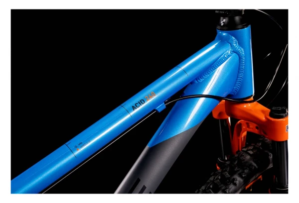 VTT Semi-Rigide Enfant Cube Acid 240 Disc Microshift Advent 9V 24'' Bleu Gris Actionteam 2022 8 - 12 Ans 9 VTT Semi-Rigide Enfant Cube Acid 240 Disc Microshift Advent 9V 24'' Bleu Gris Actionteam 2022 8 - 12 Ans – Image 7