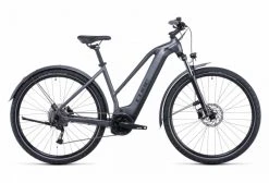 VTC Électrique Cube Nuride Hybrid Performance 500 Allroad Trapeze Shimano Alivio 9V 500 Wh 700 Mm Gris Graphite 2022