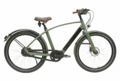 Vélo De Ville Électrique Reine Bike Cadre Haut Enviolo City CT 504Wh 26'' Vert Khaki 2022