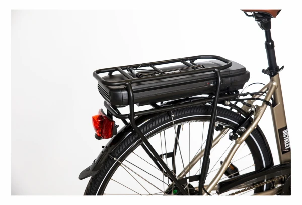 Vélo De Ville Électrique Mixte Bicyklet Claude Shimano Tourney 7V 500 Wh 700 Mm Beige Marron 8 Vélo De Ville Électrique Mixte Bicyklet Claude Shimano Tourney 7V 500 Wh 700 Mm Beige Marron – Image 6