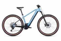 VTT Électrique Semi-Rigide Cube Reaction Hybrid SL 750 29 Shimano Deore/XT 12V 750 Wh 29'' Bleu Sage Metallic 2022