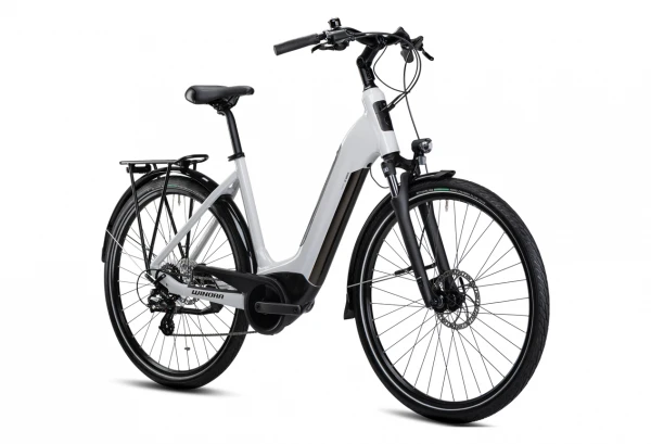 Vélo De Ville Électrique Winora Tria 7 Eco Wave Shimano Altus 7V 400 Wh 700 Mm Blanc 2022 4 Vélo De Ville Électrique Winora Tria 7 Eco Wave Shimano Altus 7V 400 Wh 700 Mm Blanc 2022 – Image 2