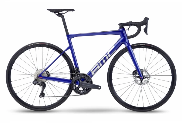 Vélo De Route BMC Teammachine SLR Three Shimano Ultegra Di2 12V 700 Mm Bleu Sparkling 2023 3 Vélo De Route BMC Teammachine SLR Three Shimano Ultegra Di2 12V 700 Mm Bleu Sparkling 2023