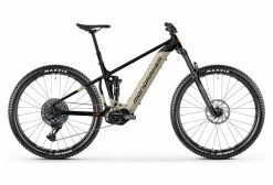 VTT Électrique Tout-Suspendu Mondraker Dusk Sram SX Eagle 12V 630 Wh 29'' Beige Noir 2023