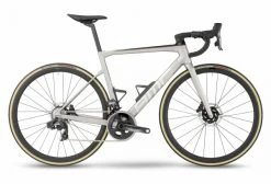 Vélo De Route BMC Teammachine SLR01 Four Sram Force ETap AXS 12V 700 Mm Argent Arctic Prisma 2023