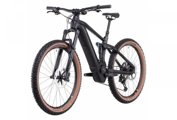 VTT Électrique Tout-Suspendu Cube Stereo Hybrid 120 SLT 625 27.5 Shimano XT 12V 625 Wh 27.5'' Noir Prizm 2022 5 VTT Électrique Tout-Suspendu Cube Stereo Hybrid 120 SLT 625 27.5 Shimano XT 12V 625 Wh 27.5'' Noir Prizm 2022 – Image 3