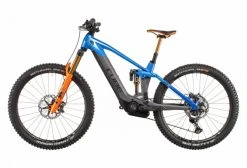 VTT Électrique Tout-Suspendu Cube Stereo Hybrid 140 HPC Actionteam 625 27.5 Shimano XT 12V 625 Wh 27.5'' Bleu Gris Actionteam 2022 -Vélo Soldes unnamed file 3655