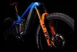 VTT Électrique Tout-Suspendu Cube Stereo Hybrid 140 HPC Actionteam 625 27.5 Shimano XT 12V 625 Wh 27.5'' Bleu Gris Actionteam 2022 -Vélo Soldes unnamed file 3661