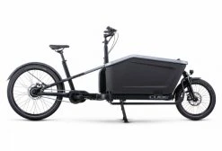 Vélo Cargo Électrique Cube Cargo Dual Hybrid 1000 Enviolo Cargo 1000 Wh 20/27.5'' Gris Flash 2022