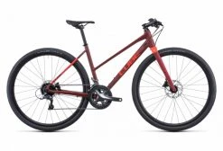 Vélo Fitness Cube SL Road Trapeze Shimano Claris 8V 700 Mm Rouge Dark 2022