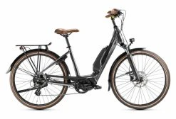 Vélo De Ville Électrique Peugeot E-City Steps D8+ Shimano Altus 8V 504 Wh 26'' Noir 2022
