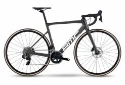 Vélo De Route BMC Teammachine SLR Four Sram Rival ETap AXS 12V 700 Mm Gris Anthracite 2023