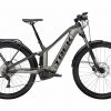 VTC Électrique Tout-Suspendu Trek Powerfly FS 4 Shimano Deore 10V 625 Wh 27.5'' Gris / Noir 2023