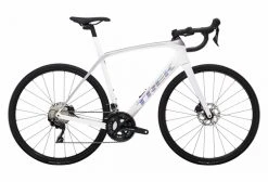 Vélo De Route Trek Domane SL 5 Shimano 105 11V 700 Blanc / Quicksilver 2022