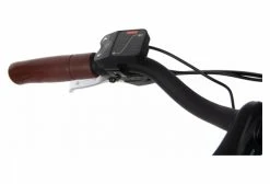 Vélo De Ville Électrique Mixte Bicyklet Claude Shimano Tourney 7V 500 Wh 700 Mm Bleu Nuit Mat Marron -Vélo Soldes unnamed file 427