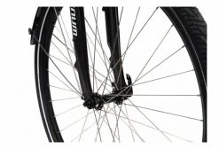 Vélo De Ville Électrique Mixte Bicyklet Claude Shimano Tourney 7V 500 Wh 700 Mm Bleu Nuit Mat Marron -Vélo Soldes unnamed file 430