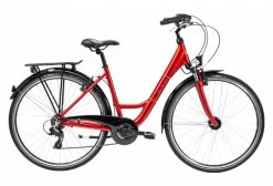 Vélo De Ville Femme Gitane Salsa 7 - 28 Shimano Altus 7V 700 Mm Rouge 2020