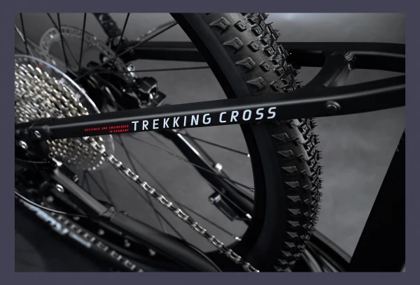 VTC Électrique Haibike Trekking 6 Cross Low Shimano Deore 10V 630 Wh 27.5'' Noir 2022 7 VTC Électrique Haibike Trekking 6 Cross Low Shimano Deore 10V 630 Wh 27.5'' Noir 2022 – Image 5