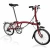 Vélo Pliant Brompton S6L 16'' 6V Rouge